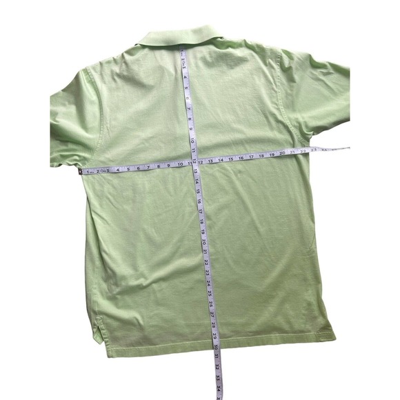 Peter Millar Golf Polo Green Short Sleeve Men’s Size Large 100% Cotton - Picture 6 of 7